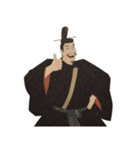 源 頼朝 鎌倉 幕府 いい国 日本史 侍（個別スタンプ：5）