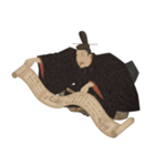 源 頼朝 鎌倉 幕府 いい国 日本史 侍（個別スタンプ：9）