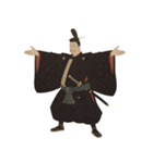 源 頼朝 鎌倉 幕府 いい国 日本史 侍（個別スタンプ：13）