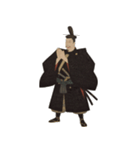 源 頼朝 鎌倉 幕府 いい国 日本史 侍（個別スタンプ：15）