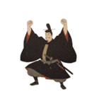 源 頼朝 鎌倉 幕府 いい国 日本史 侍（個別スタンプ：21）