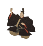 源 頼朝 鎌倉 幕府 いい国 日本史 侍（個別スタンプ：22）