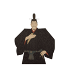 源 頼朝 鎌倉 幕府 いい国 日本史 侍（個別スタンプ：23）