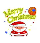 バスケットボール、正月、クリスマス（個別スタンプ：1）