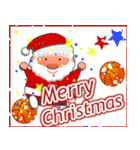 バスケットボール、正月、クリスマス（個別スタンプ：2）