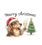 チョコタン りくくんのクリスマス（個別スタンプ：1）