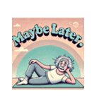 まったり相対性理論。（個別スタンプ：14）