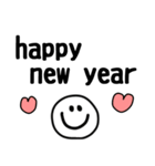 毎年使えるスマイルさんの年末年始スタンプ（個別スタンプ：6）