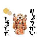 スコティッシュ子猫♡お正月スタンプ（個別スタンプ：20）