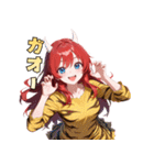 今日も元気！トラ鬼ちゃん参上！（個別スタンプ：6）