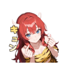 今日も元気！トラ鬼ちゃん参上！（個別スタンプ：27）