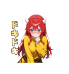 今日も元気！トラ鬼ちゃん参上！（個別スタンプ：28）