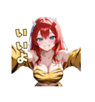 今日も元気！トラ鬼ちゃん参上！（個別スタンプ：38）