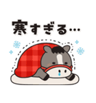 お馬さんの冬＆年賀スタンプ（個別スタンプ：18）