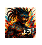 DREAD CAT ― 彩墨狂騒 ―（個別スタンプ：1）