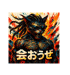 DREAD CAT ― 彩墨狂騒 ―（個別スタンプ：5）