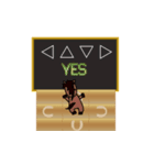 飛び出すモブ馬隊ゲームセンター正月（個別スタンプ：23）