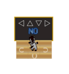 飛び出すモブ馬隊ゲームセンター正月（個別スタンプ：24）