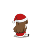 【2026年】新年あけおめ♡茶髪ガール（個別スタンプ：36）