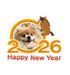ノア お年賀スタンプ♡2026（個別スタンプ：9）