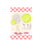 【テニス】BIG年末年始♥毎年使える10（個別スタンプ：11）