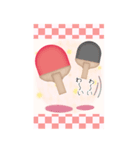 【卓球】BIG年末年始♥毎年使える10（個別スタンプ：11）