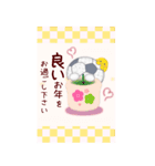 【サッカー】BIG年末年始♥毎年使える10（個別スタンプ：12）