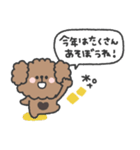トイプードルさん◎年末年始 #2026（個別スタンプ：5）