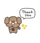 トイプードルさん◎年末年始 #2026（個別スタンプ：34）