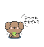 トイプードルさん◎年末年始 #2026（個別スタンプ：36）