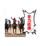文字入力できる♥架空の競馬騎手＆ウマ（個別スタンプ：14）