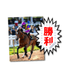 文字入力できる♥架空の競馬騎手＆ウマ（個別スタンプ：15）