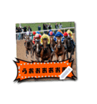 文字入力できる♥架空の競馬騎手＆ウマ（個別スタンプ：16）