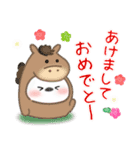 シマエナガ/毎年使える♥年末年始スタンプ7（個別スタンプ：9）