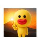 mottoのぷっくりっぷの年末年始♡挨拶（個別スタンプ：21）