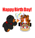 おんまさんポニポムの冬スタンプ【年賀】（個別スタンプ：20）