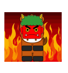 おんまさんポニポムの冬スタンプ【年賀】（個別スタンプ：40）