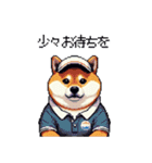 ゴルフ好きなふとっちょ柴犬 ファ～（個別スタンプ：22）