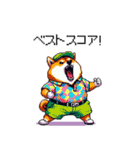 ゴルフ好きなふとっちょ柴犬 ファ～（個別スタンプ：25）