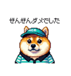 ゴルフ好きなふとっちょ柴犬 ファ～（個別スタンプ：26）