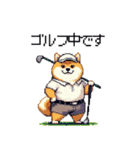 ゴルフ好きなふとっちょ柴犬 ファ～（個別スタンプ：30）