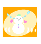 年末とお正月＆日常スタンプ【雪だるま編】（個別スタンプ：33）