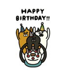 にゃんMARUKEの年末年始【BIG・挨拶】（個別スタンプ：18）