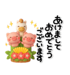 み～んな使える♡ぶたさんの冬スタンプ2026（個別スタンプ：2）