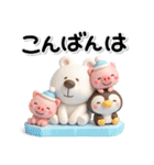 み～んな使える♡ぶたさんの冬スタンプ2026（個別スタンプ：18）