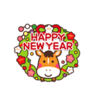 動く！午年お正月スタンプ☆2026（個別スタンプ：1）