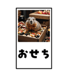 マーモットのBIG年賀状（個別スタンプ：17）