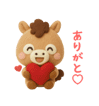 2026◆背景動く‼午のスタンプ（個別スタンプ：21）