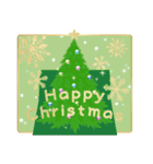 きらめくクリスマス＆華やか年賀状（個別スタンプ：6）