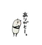 1年中使える豆パンダ【大人丁寧】（個別スタンプ：1）